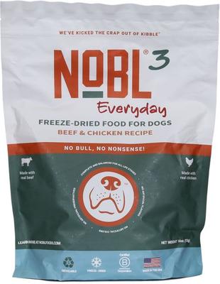 3 Canine Everyday Beef & Chicken Dog Food, 16-oz bag