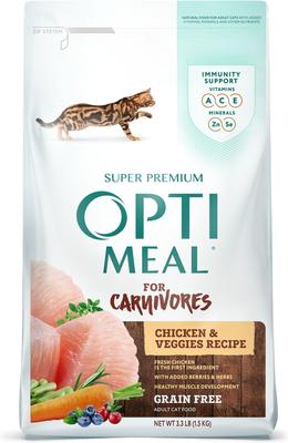 Grain-Free Chicken & Veggies Recipe Dry Cat Food, 8.8-lb bag