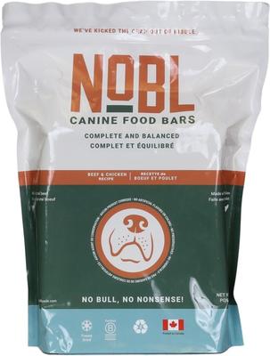 Canine Beef & Chicken Recipe Freeze-Dried Dog Food, 2-oz bar, 10 count