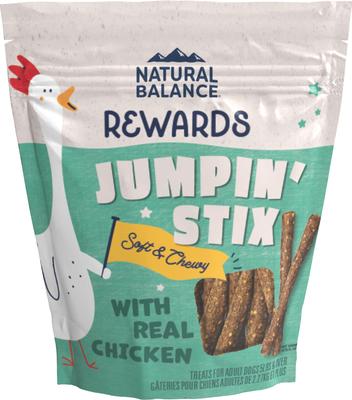 Rewards Jumpin' Stix with Real Chicken Dog Treats, 10-oz bag