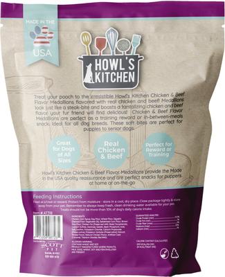 Meaty Medallions Chicken & Beef Flavor Dog Treats, 12-oz bag