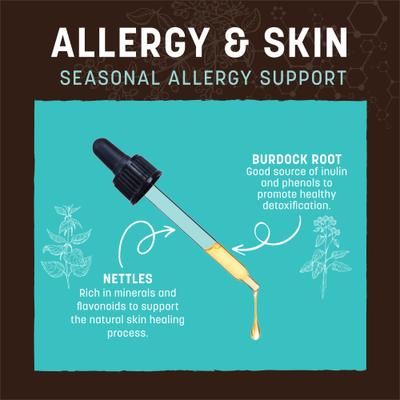 Apothecary Allergy & Skin Herbal Liquid Allergy Supplement for Dogs & Cats, 2-fl oz bottle