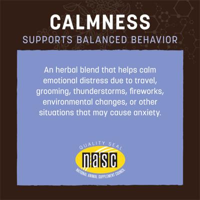 Apothecary Calmness Herbal Liquid Calming Supplement for Dogs & Cats, 2-fl oz bottle