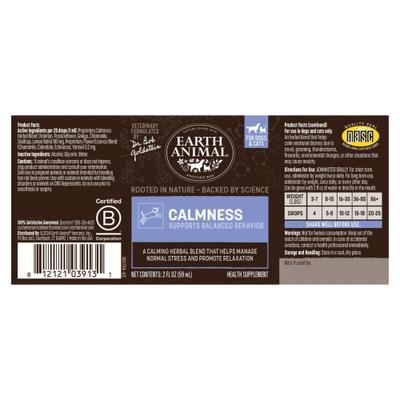 Apothecary Calmness Herbal Liquid Calming Supplement for Dogs & Cats, 2-fl oz bottle