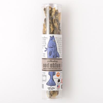 Cod Skins Dehydrated Dog & Cat Treats, 2-lb bag
