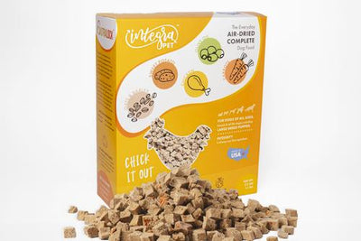 Integra Pet Chick It Out Air Dried Dog Food, 2.5-lb box