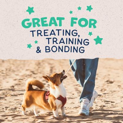 Rewards - Galletas crujientes con sabor a pollo para perros de razas pequeñas, bolsa de 8 oz, paquete de 2