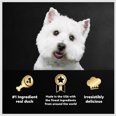 Classic Loaf in Sauce Duck Recipe Dog Food Trays, 3.5-oz, case of 24