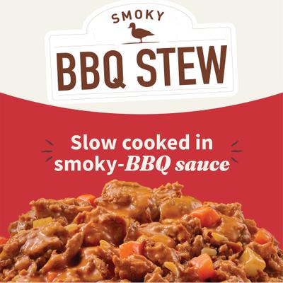 Elevate Smoky BBQ Braised Duck & Beef Stew with White Potatoes, Carrots & Brown Rice Wet Dog Food, 12.7-oz can, case of 6