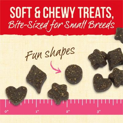 Lil' Plates Bitty Beef Recipe Grain-Free Dog Treats, 5-oz bag