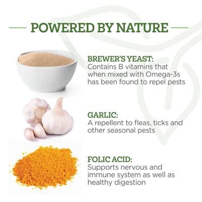 Naturals Oral Flea & Tick Chew Supplement for Dogs & Cats, 120 count