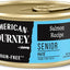 Senior Pate Salmon Recipe Canned Cat Food, 3-oz can, case of 24