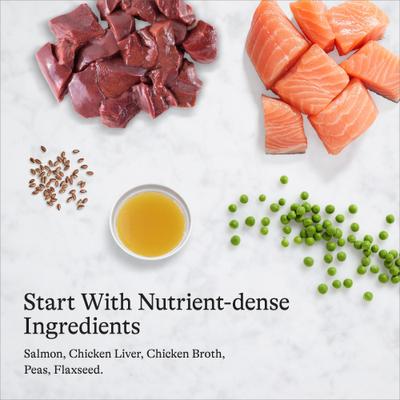 Senior Pate Salmon Recipe Canned Cat Food, 3-oz can, case of 24