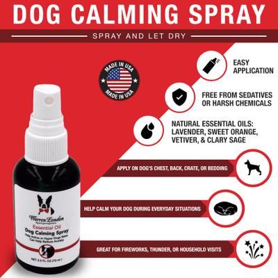 Essential Oil Calming Spray for Dogs, 2.5-oz