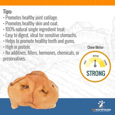 Pig Snout Puff Dog Treats, 7 count