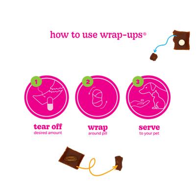 Wrap-Ups Bacon Cheeseburger Pill Wrapper Dog & Cat Treat, 30 count