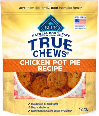 Golosinas para perros True Chews con receta de pastel de pollo, bolsa de 355 g