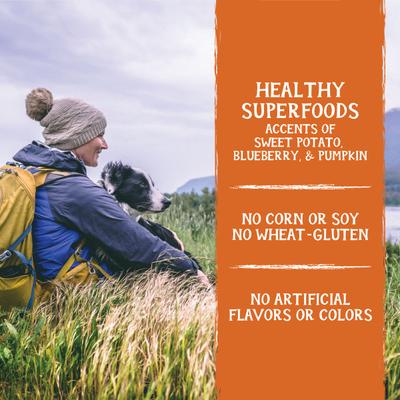 Free Spirit Jerky Bites Deboned Turkey, Vegetable & Cranberry Grain-Free Dog Treats, 20-oz bag