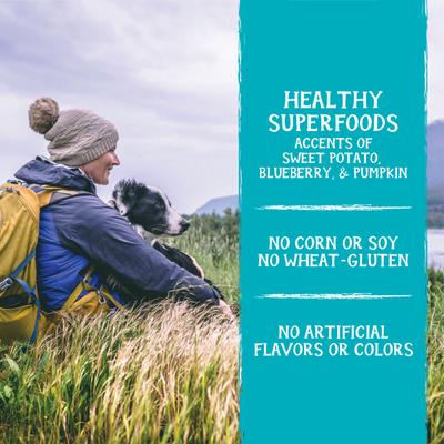 Jerky Bites Deboned Duck, Vegetable & Blueberry Grain-Free Dog Treats, 20-oz bag