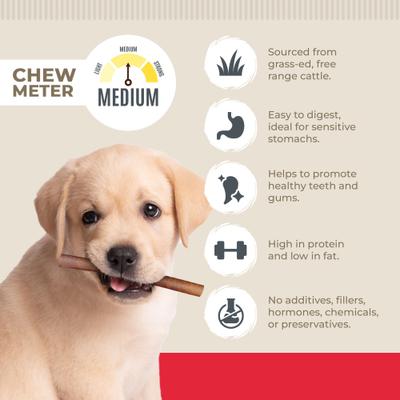 Collagen Sticks 6-in Dog Treats, 12 count