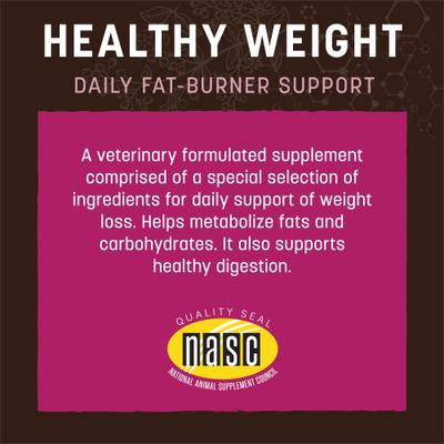 Apothecary Healthy Weight Metabolism & Weight Management Powder Supplement for Dogs & Cats, 8-oz container