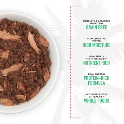 Grill Ahi Tuna Grain-Free Canned Cat Food, 6-oz, case of 8