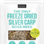 The Only Freeze-Dried Silver Carp Dog & Cat Treat, 3.5-oz bag