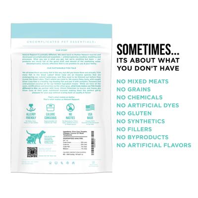 The Only Freeze-Dried Silver Carp Dog & Cat Treat, 3.5-oz bag