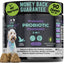 3-in-1 Digestive Probiotic Duck Flavored Soft Chew Supplement for Dogs, 90 count
