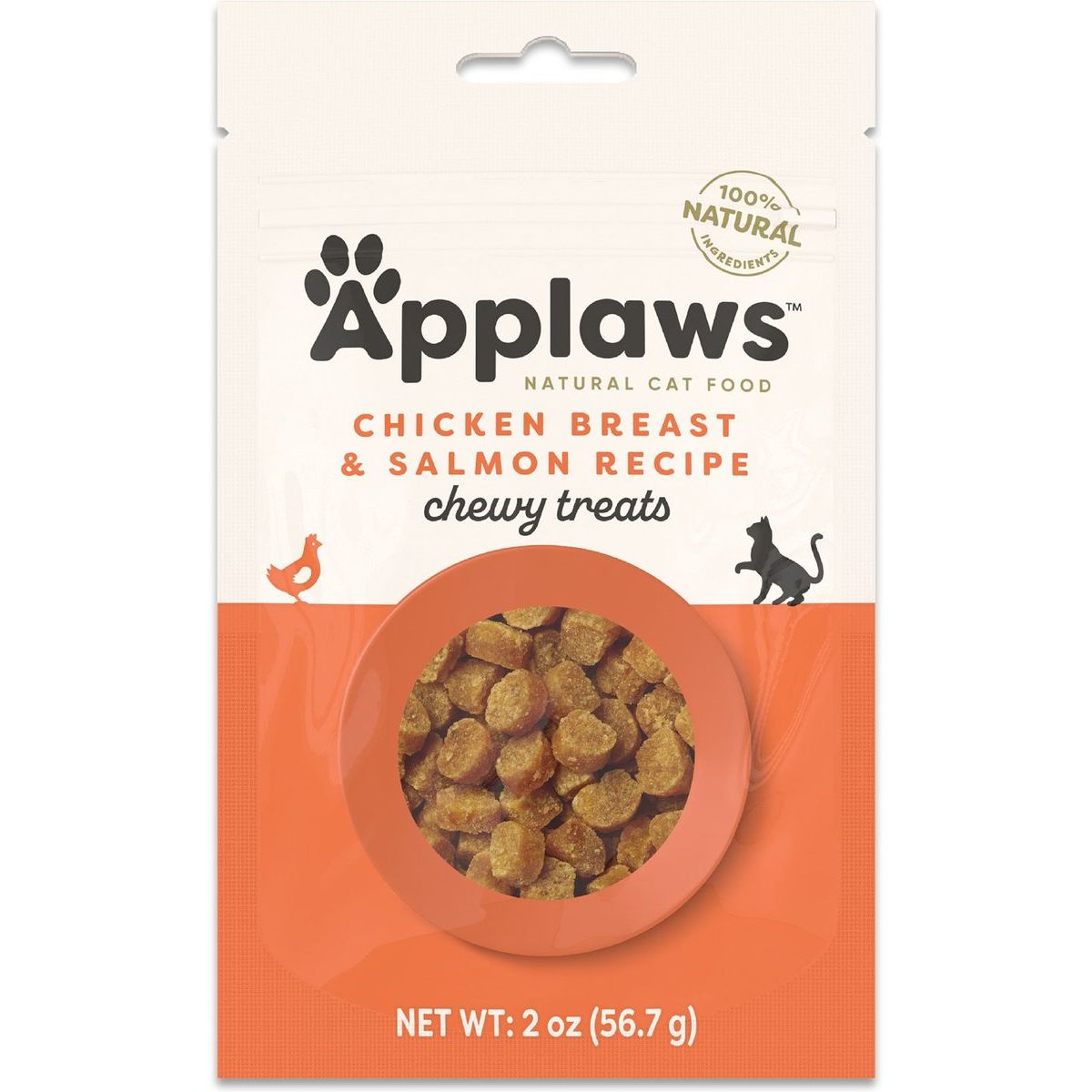 Soft & Chewy Treats, Pollo y Salmón Soft y Chewy. 60 g. - Applaws