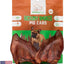 Smoked Pig Ears Dog Treat, 4 count