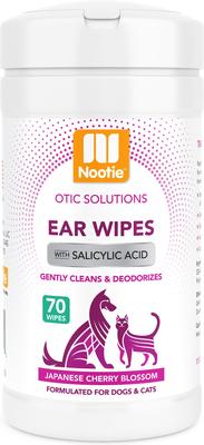 Japanese Cherry Blossom Dog & Cat Ear Wipes, 70 count