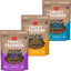 Bundle: Variety Pack - Cloud Star Chewy Tricky Trainers Liver Flavor Dog Treats, Cheddar & Salmon Flavors