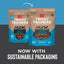Bundle: Variety Pack - Cloud Star Chewy Tricky Trainers Liver Flavor Dog Treats, Cheddar & Salmon Flavors
