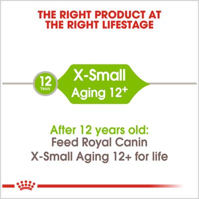Size Health Nutrition X-Small Aging 12+ Dry Dog Food, 2.5-lb bag