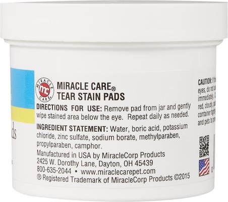 Tear Stain Pads Eye Care for Dogs & Cats, 90 Count