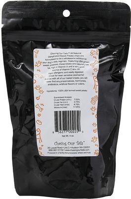 Dehydrated Sweet Potato All Natural Dog Treats, 4-oz bag