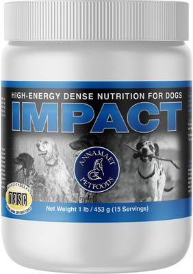 Impact High Energy Dog Powder Supplement 1-lb pail