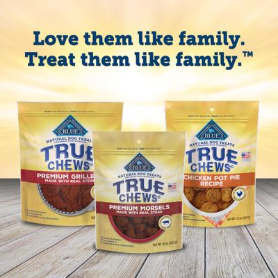 True Chews Premium Morsels Natural Grain-Free Steak Dog Treats, 10-oz bag