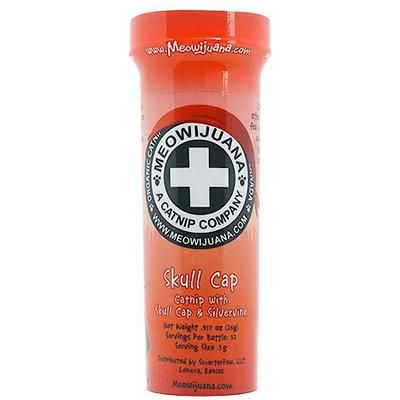 Mezcla de hierba gatera Skull Cap, botella de 0,92 oz