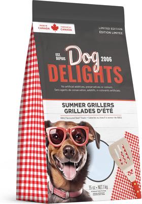Summer Grillers Beef High-Protein Soft & Chewy Dog Treats, 35-oz bag