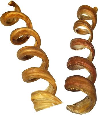 USA Curly Bully Sticks 10-in Dog Treats, 10 count