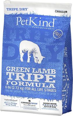 Tripe Dry Grain-Free Green Lamb Tripe Formula Dry Dog Food, 6-lb bag