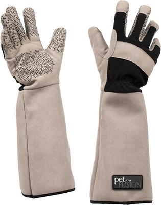 Multipurpose Five Finger Dog & Cat Grooming Gloves, Large