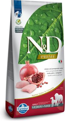 N&D Prime Chicken & Pomegranate Medium & Maxi Adult Grain-Free Dry Dog Food, 26.5-lb bag