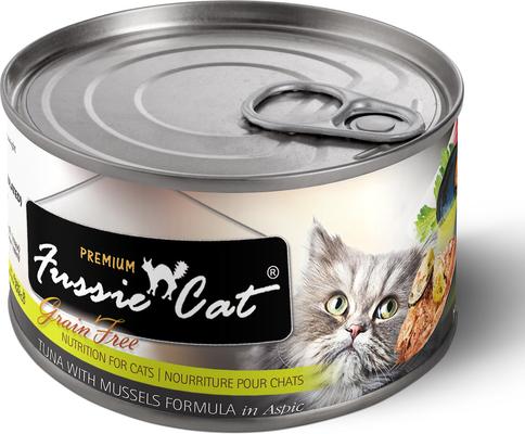 Premium Tuna & Mussels Formula in Aspic Grain-Free Wet Cat Food, 2.82-oz, case of 24