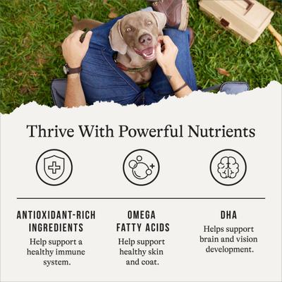 Protein & Grains Salmon, Brown Rice & Vegetables Recipe Dry Dog Food, 28-lb bag