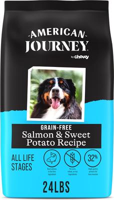 Grain-Free Salmon & Sweet Potato Recipe Dry Dog Food, 24-lb bag