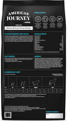 Grain-Free Salmon & Sweet Potato Recipe Dry Dog Food, 24-lb bag
