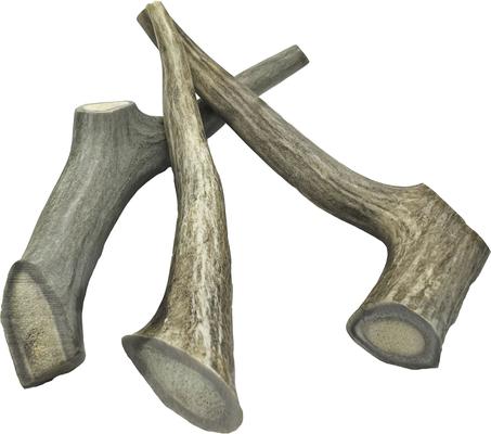 6 to 9-in Whole Deer Antler Dog Treats, Medium, 3 count